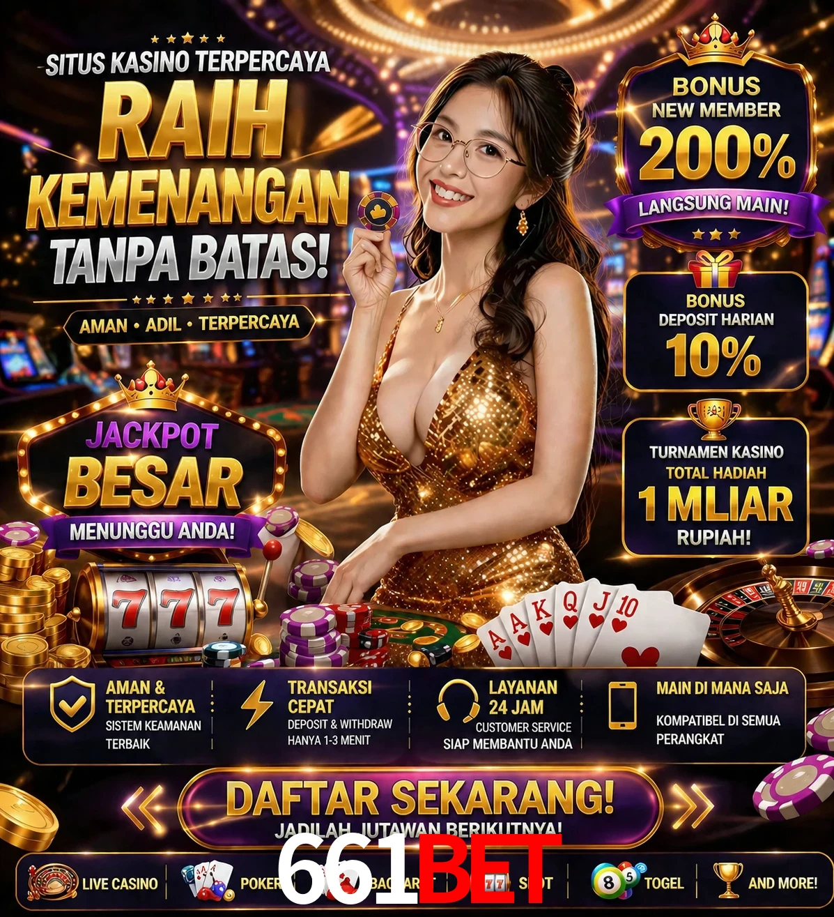 Roleta e blackjack 661bet